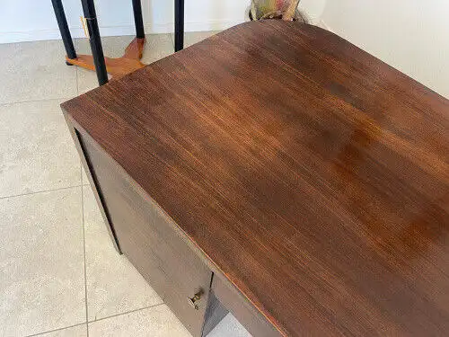 Sekretär Art Deco Schreibtisch Büroschreibtisch Freisteher G1305