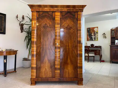 SALE Restaurierter Biedermeier Schrank Kleiderkasten Hallenschrank Antiquität G1