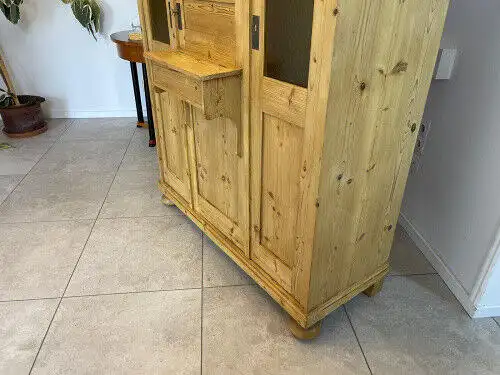 Restaurierter Jugendstil Schrank Kleiderkasten Spiegelschrank G1328