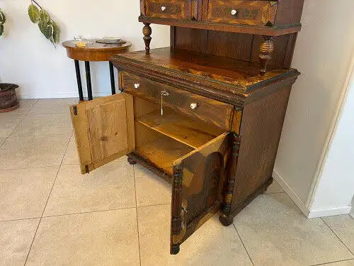Gründerzeit Küchenbuffet Küchenschrank Küchenkredenz Bauernvitrine G1274