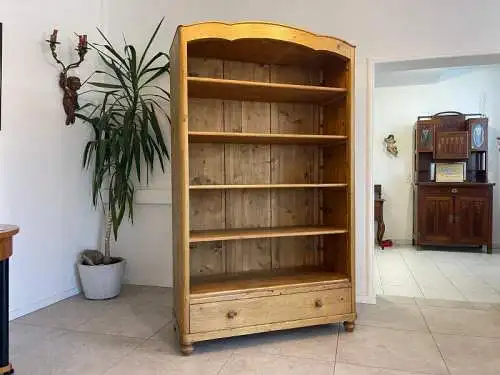 Altes Bäuerliche Stellage Regal Bauernmöbel Bauernkasten Bücherkasten G1365