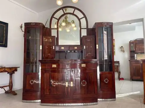 Sale Restauriertes Jugendstil Designerbuffet Bibliotheksschrank Antiquität G1379