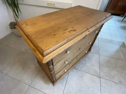 Restaurierte Biedermeier Kommode 3 Ladenkommode A5058