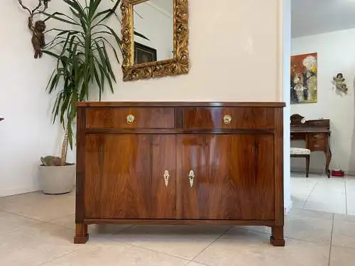 Sale Restaurierte Biedermeier Anrichte Sideboard Nussholz Antiquität G1508