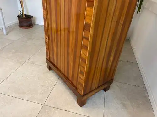 SALE Schmaler Biedermeier Schrank Kasten Kleiderschrank Nussholz Antiquität G150
