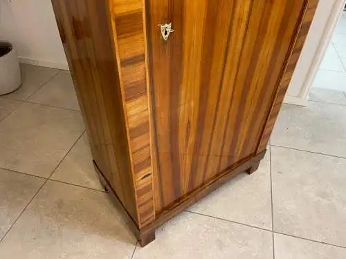 SALE Schmaler Biedermeier Schrank Kasten Kleiderschrank Nussholz Antiquität G150