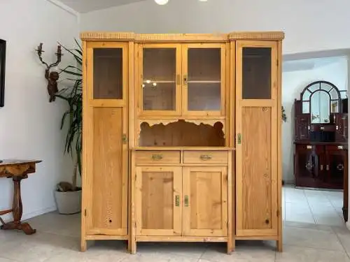 Jugendstil Garderobenschrank Dielenschrank Bauernmöbel  G1514