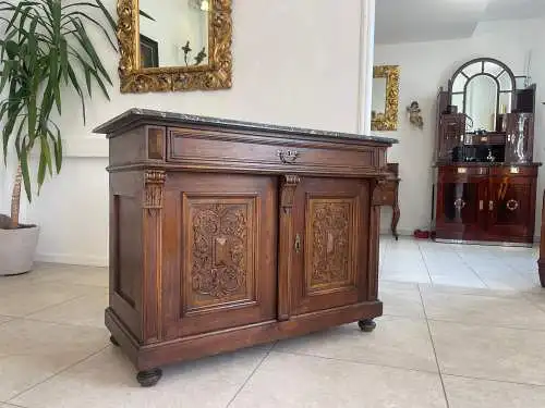 Originale Gründerzeit Anrichte Schrank Vertiko Schrank G1601