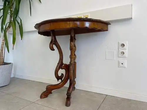 Originale Spätbiedermeier Konsole Wandtisch Ablage Podest G1591