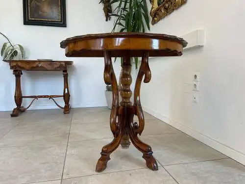 Originale Spätbiedermeier Konsole Wandtisch Ablage Podest G1591