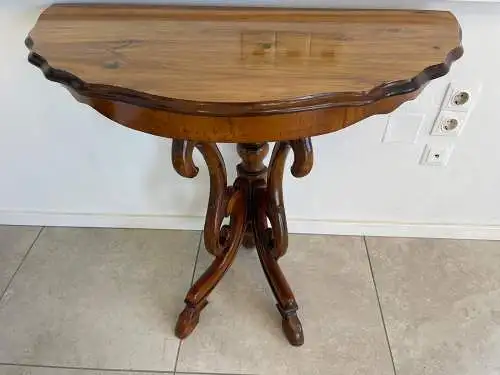 Originale Spätbiedermeier Konsole Wandtisch Ablage Podest G1591
