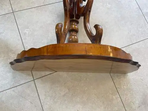Originale Spätbiedermeier Konsole Wandtisch Ablage Podest G1591