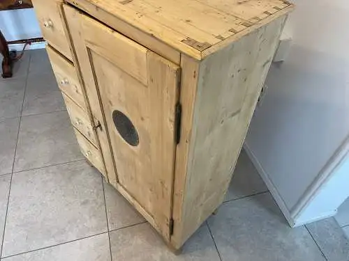 Brotschrank Almerschrank Speiskasten Bauernkasten Naturholzschrank  G1611