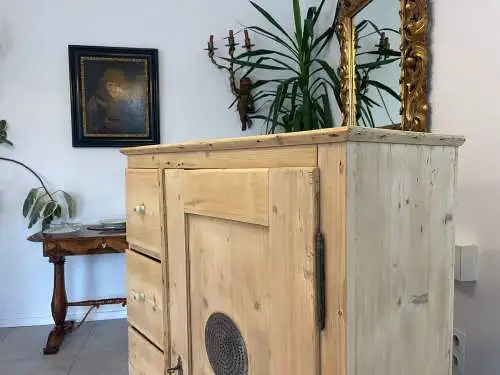 Brotschrank Almerschrank Speiskasten Bauernkasten Naturholzschrank  G1611