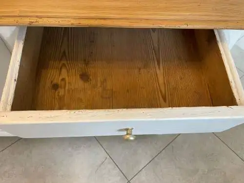 Aufsatzbuffet Küchenkredenz Bauernschrank Aufsatzkommode Chabby Chic G1607