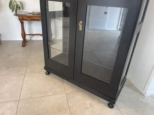 Sale Jugendstil Vitrine / Bücherschrank/ Antiquität / Originalstück G1616