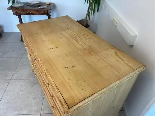 Originale Gründerzeit Kommode 4 Laden Kommode Antik G1619