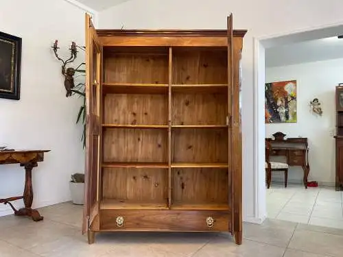 SALE Restaurierte Biedermeier Vitrine Bücherschrank Glasschrank ANTIQUITÄT G1340