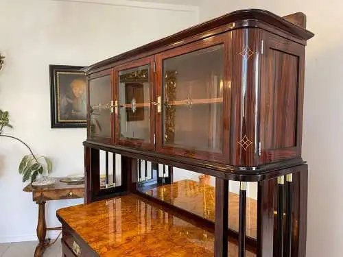 SALE Restauriertes Jugendstil Kredenz Etagere  Bücherschrank Traum Antiquität G1