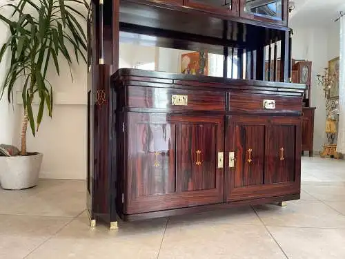 SALE Restauriertes Jugendstil Kredenz Etagere  Bücherschrank Traum Antiquität G1