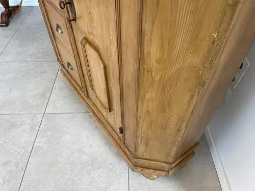 Uriger Biedermeier Brotschrank Almerschrank Speiskasten Bauernkasten G1648