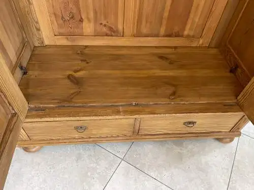 Bauernschrank Gründerzeit Hallenschrank Kasten Antiquität Kleiderschrank G1658