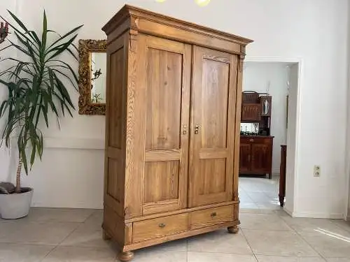 Bauernschrank Gründerzeit Hallenschrank Kasten Antiquität Kleiderschrank G1658