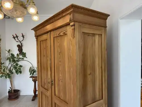 Bauernschrank Gründerzeit Hallenschrank Kasten Antiquität Kleiderschrank G1658