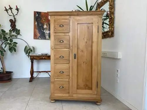 Alter Biedermeier Brotschrank Almerschrank Vorratskasten Bauernschrank Kasten G1