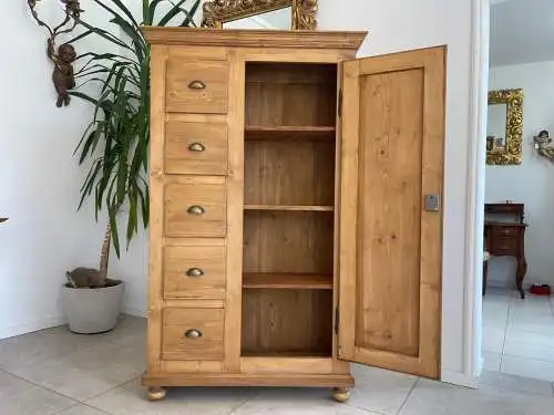 Alter Biedermeier Brotschrank Almerschrank Vorratskasten Bauernschrank Kasten G1