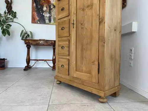 Antiker Biedermeier Brotschrank Almerschrank Vorratskasten Bauernkasten G1657