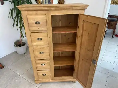 Antiker Biedermeier Brotschrank Almerschrank Vorratskasten Bauernkasten G1657