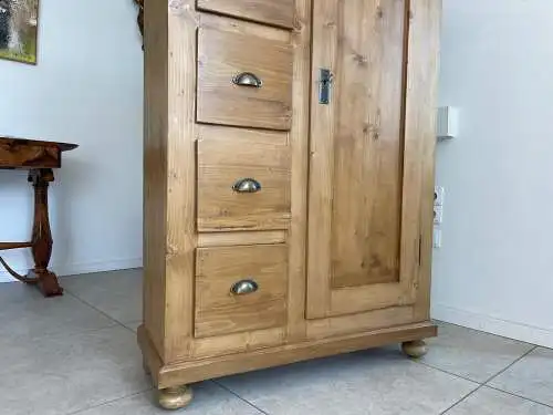 Antiker Biedermeier Brotschrank Almerschrank Vorratskasten Bauernkasten G1657