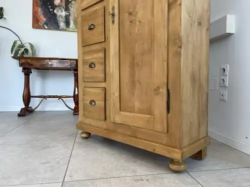 Antiker Biedermeier Brotschrank Almerschrank Vorratskasten Bauernkasten G1657