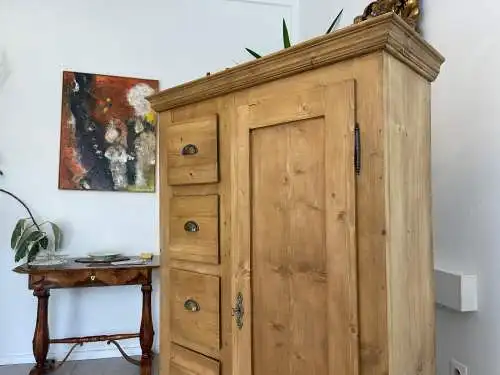 Antiker Biedermeier Brotschrank Almerschrank Vorratskasten Bauernkasten G1657