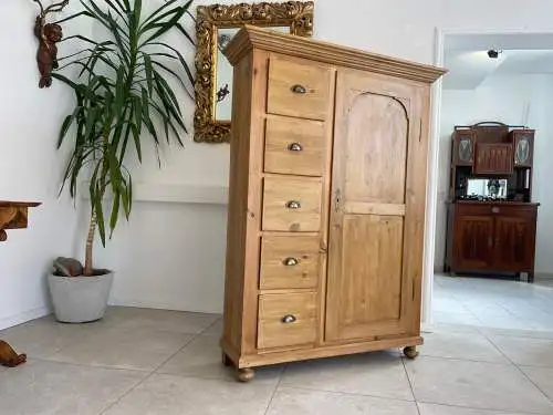 Alter Biedermeier Brotschrank Almerschrank Vorratskasten Kasten G1654