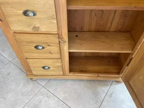 Alter Biedermeier Brotschrank Almerschrank Vorratskasten Kasten G1654