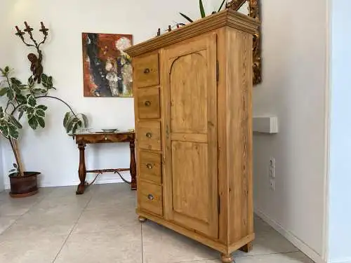 Alter Biedermeier Brotschrank Almerschrank Vorratskasten Kasten G1654