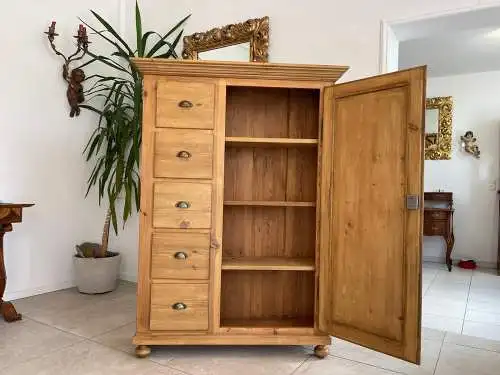 Alter Biedermeier Brotschrank Almerschrank Vorratskasten Kasten G1654