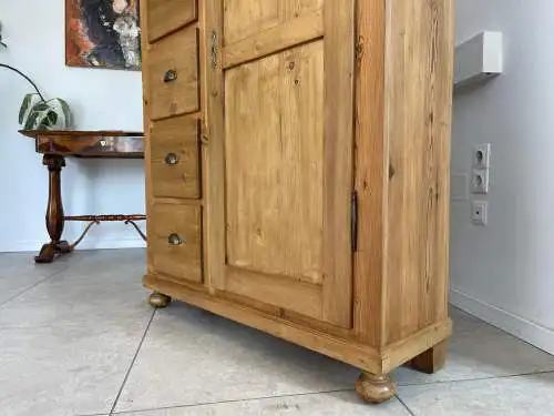 Alter Biedermeier Brotschrank Almerschrank Vorratskasten Kasten G1654