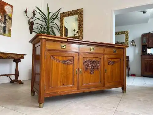 Originale Jugendstil Anrichte Sideboard Antik Sideboard Traum G1669