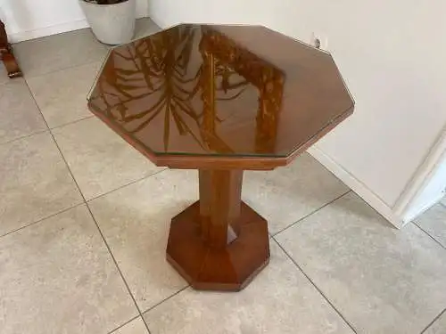 Jugendstil Tisch Beistelltisch 8 eckig G1666