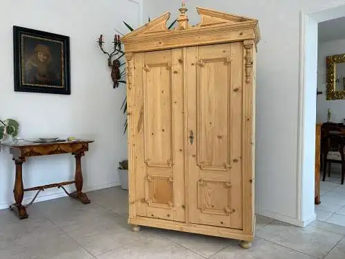 Original Gründerzeit  Bauernschrank antiker Bauernkasten G1629