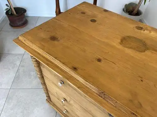 Gründerzeit Ladenkommode Ladenschrank Gründerzeit Bauernmöbel  Porzellanknäufe G