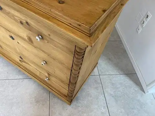 Gründerzeit Ladenkommode Ladenschrank Gründerzeit Bauernmöbel  Porzellanknäufe G