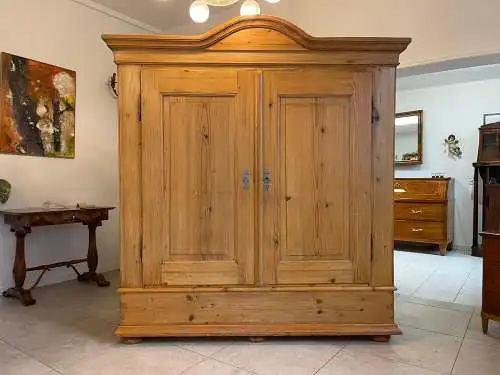 Originaler Bauernschrank Biedermeierschrank Hallenschrank Bauernkasten G1692