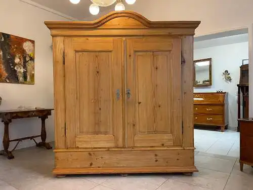 Originaler Bauernschrank Biedermeierschrank Hallenschrank Bauernkasten G1692