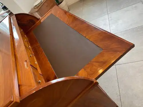 Sale Restauriert Barocker Sekretär Schreibtisch Wurzelholz G1682