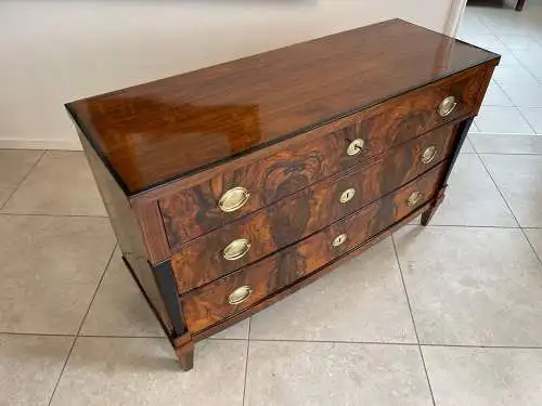 Sale Restaurierte Biedermeier Kommode Schwarze Lasenen Antiquität G1676