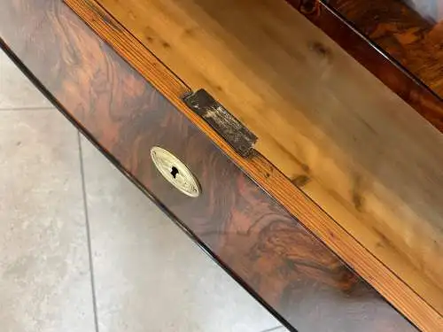 Sale Restaurierte Biedermeier Kommode Schwarze Lasenen Antiquität G1676
